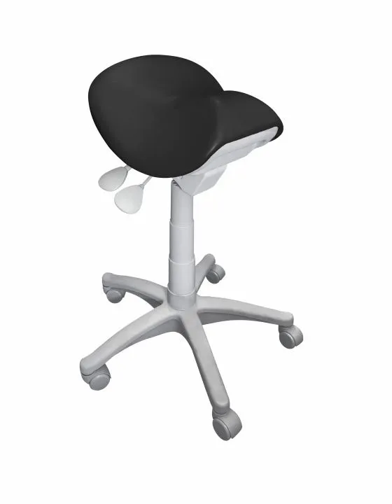 Стул стоматолога Дарта 1910 седло, черный