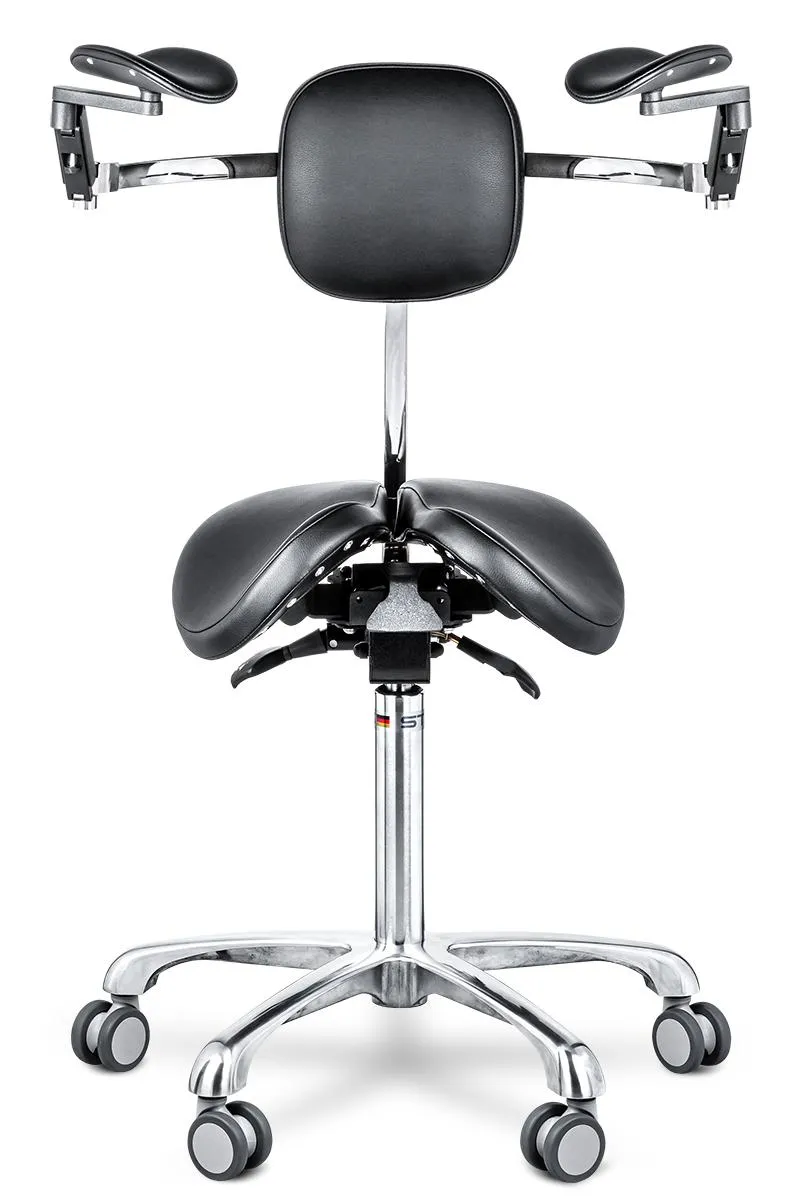 Стул-седло со спинкой Mercury COMFORT+