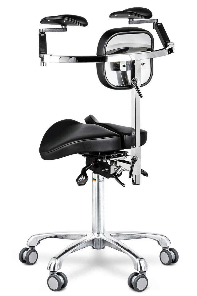 Стул-седло со спинкой Mercury COMFORT+