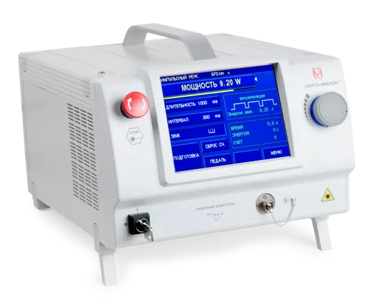 Лазерный диодный аппарат ЛАХТА-МИЛОН для стоматологии 662-2,5