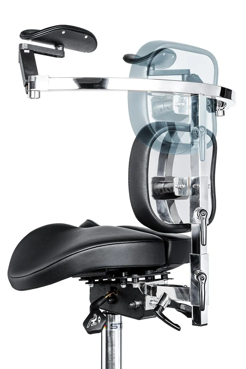 Стул-седло со спинкой Mercury COMFORT+