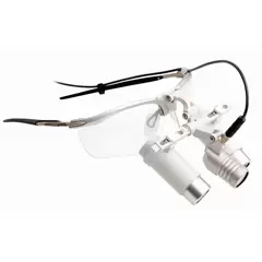 АйТиСтом | Бинокулярная лупа HRP на очковой оправе S-Frame с осветителем LoupeLight (3,5х/ 4х/ 6х)