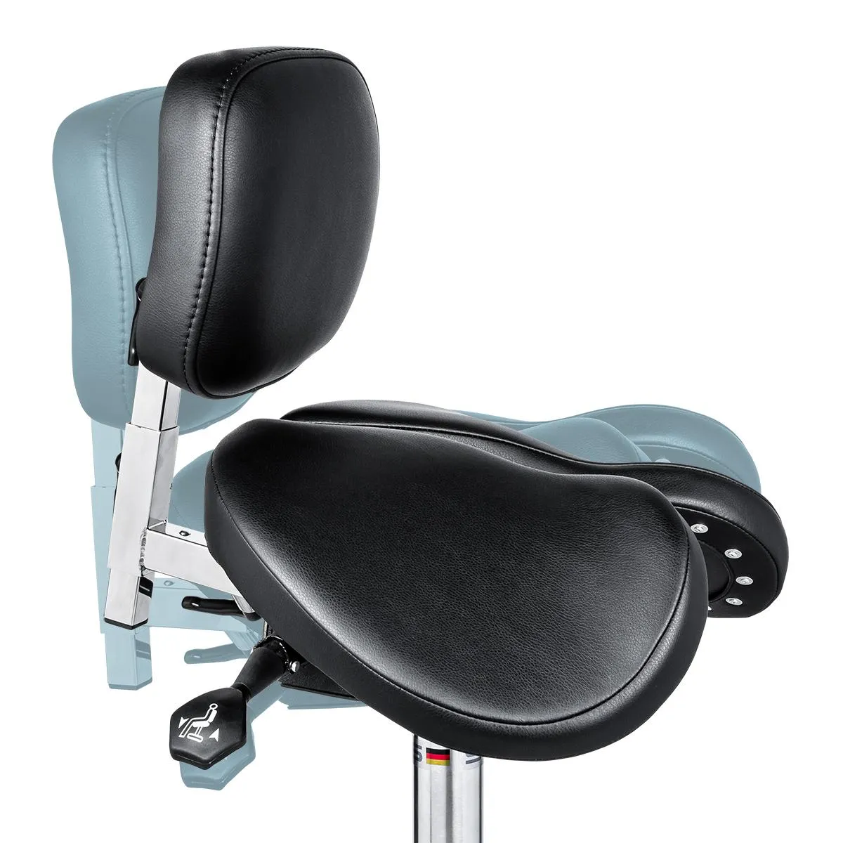 Стул-седло со спинкой Mercury COMFORT+