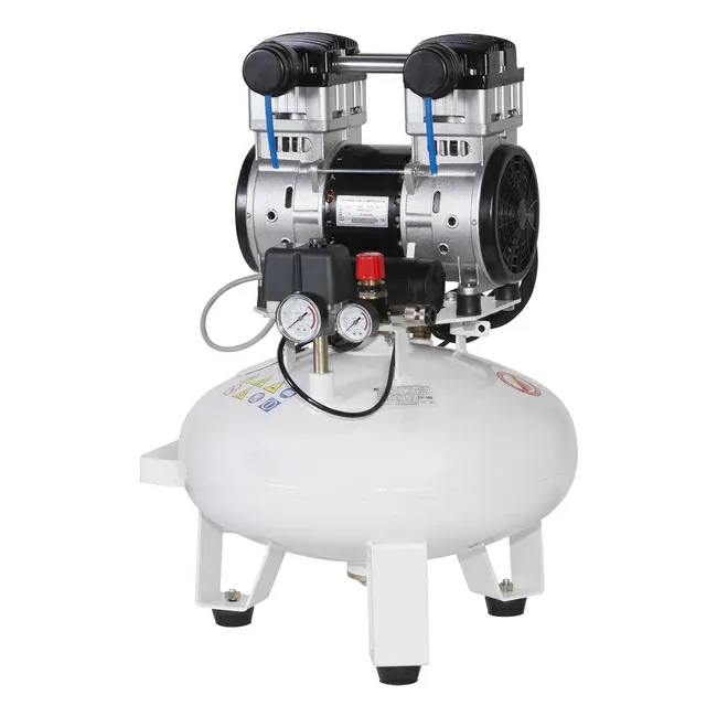 Компрессор Remeza КМ-24.OLD20, на 2 установки, без осушителя, 24 л, 180 л/мин