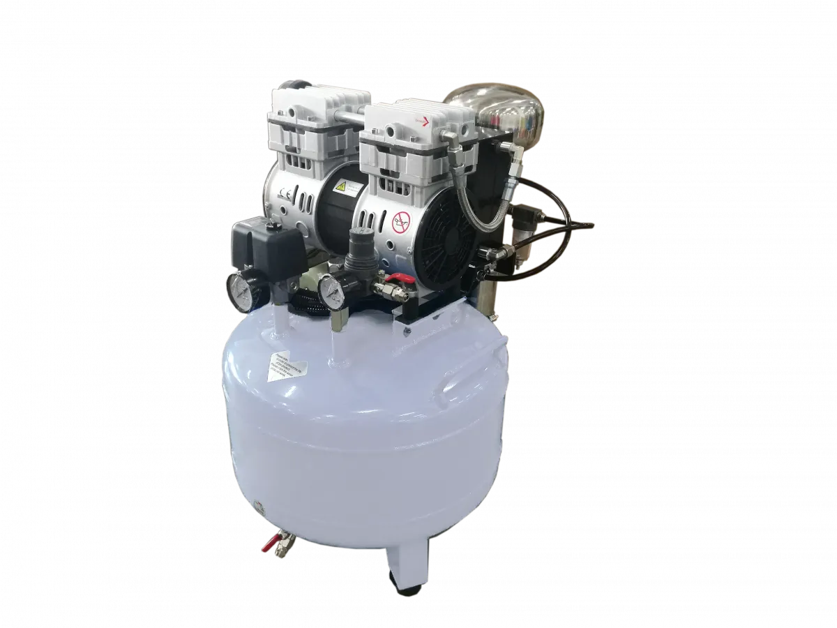 Компрессор DA7001D с осушителем , 68 л/мин, ресивер 30л, безмасляный