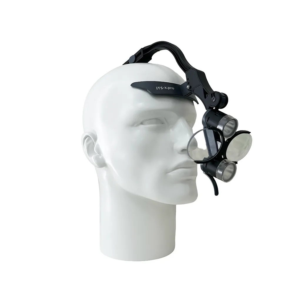 Осветитель iTS-11 NEW с линзами 1,5х (Черно-серый)