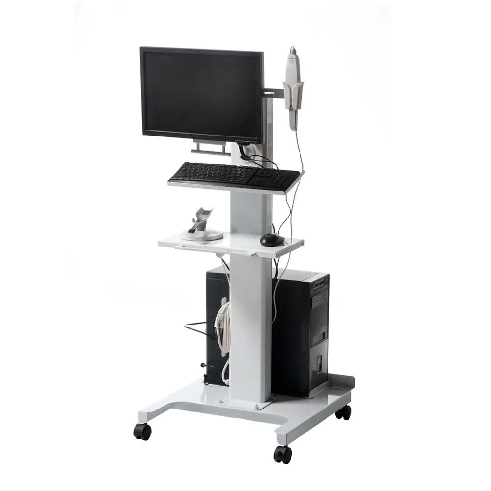 Стойка мобильная для работы с интраоральным сканером, при использовании ПК