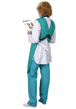 Фартук рентгенозащитный односторонний для персонала со стойкой 0,25 Pb, винил, АМИКО