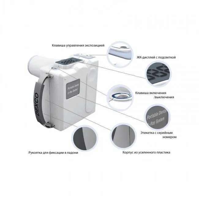 Рентген DX-3000 высокочастотный портативный дентальный аппарат