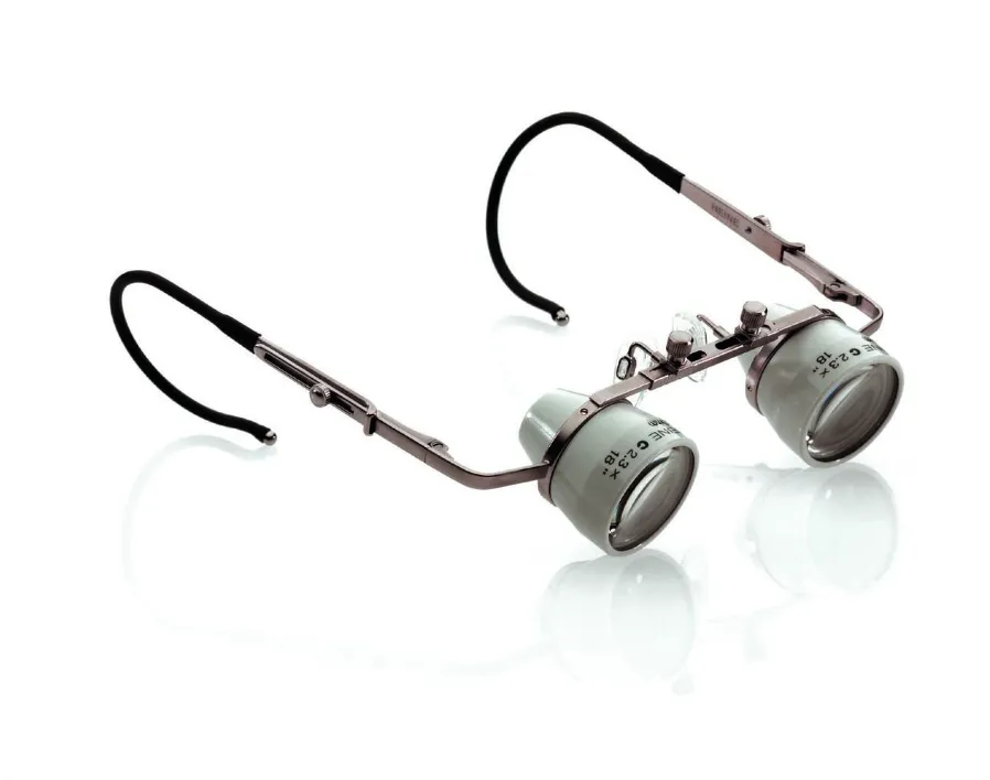 Бинокулярная лупа Heine С 2.3 на очковой оправе