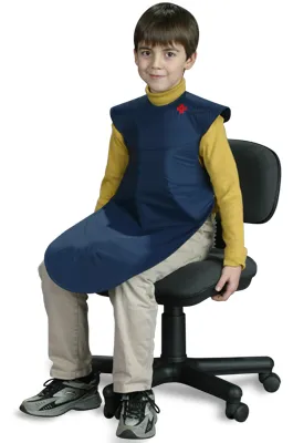 Фартук рентгенозащитный односторонний детский 0,35 Pb, резина, АМИКО