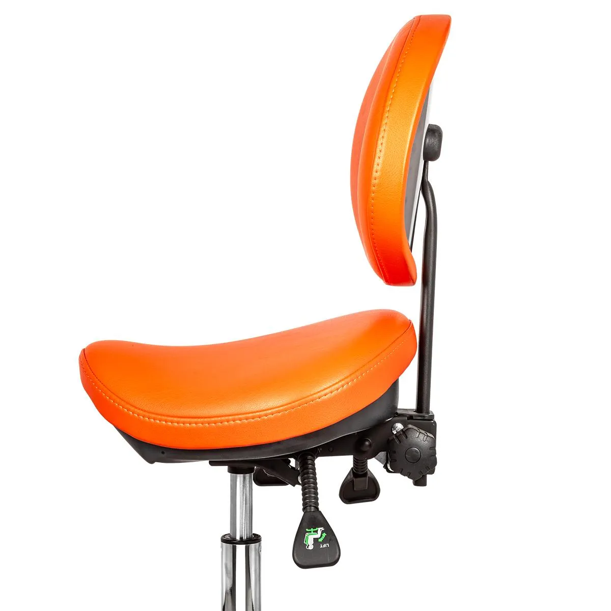 Стул-седло со спинкой Mercury