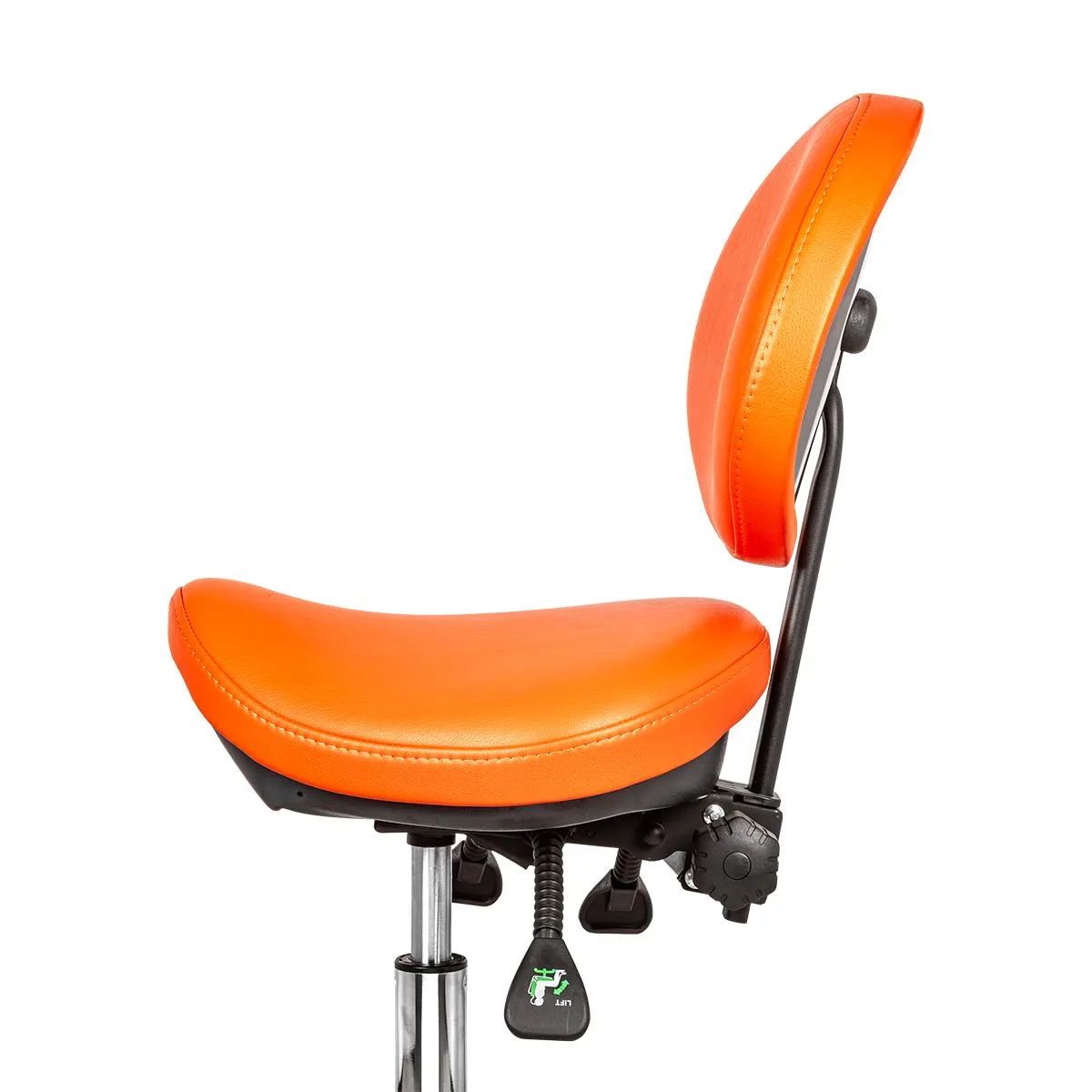 Стул-седло со спинкой Mercury