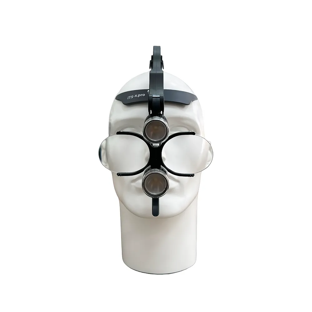 Осветитель iTS-11 NEW с линзами 1,5х (Черно-серый)