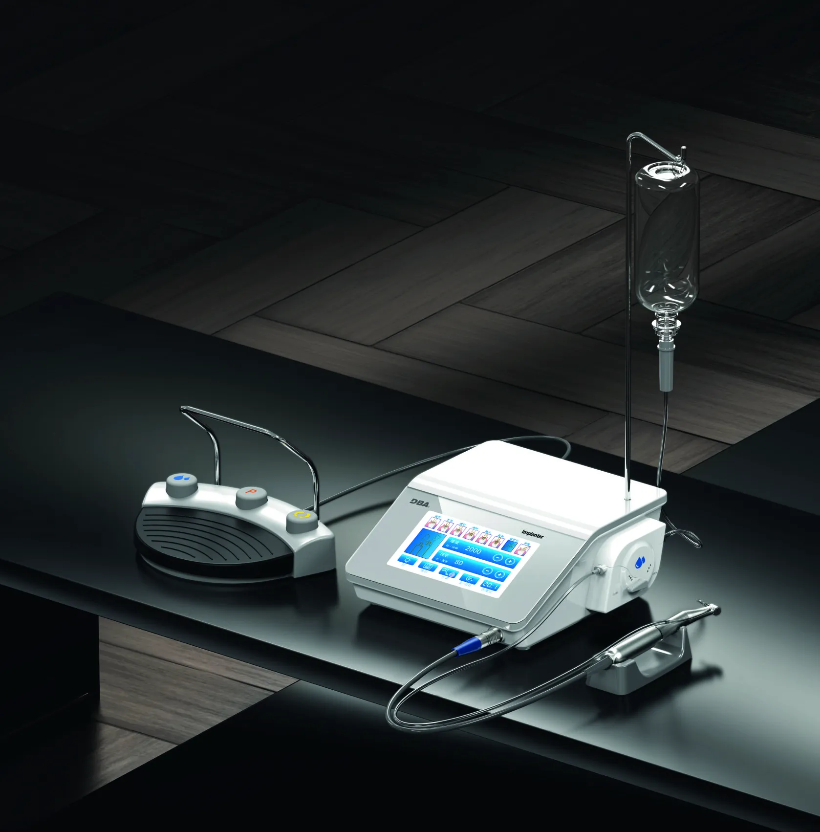 Физиодиспенсер Implanter LED с угловым наконечником WP-1