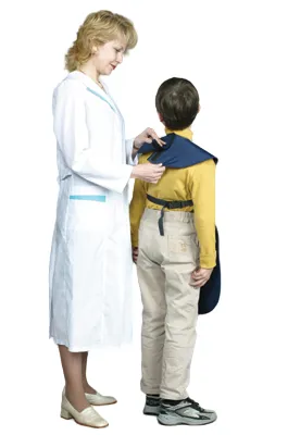 Фартук рентгенозащитный односторонний детский 0,35 Pb, резина, АМИКО