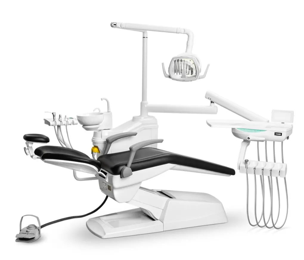 Бинокулярный стереомикроскоп ALLTION ASM-0745BS (7х-45x) на кронштейне с настольным креплением