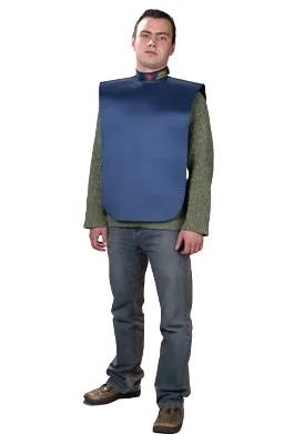 Фартук рентгенозащитный для пациента с воротником 0,35 Pb, резина, АМИКО