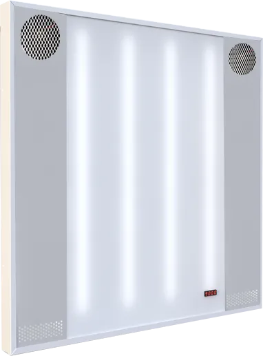 Потолочная система обеззараживания и освещения ОБР-С