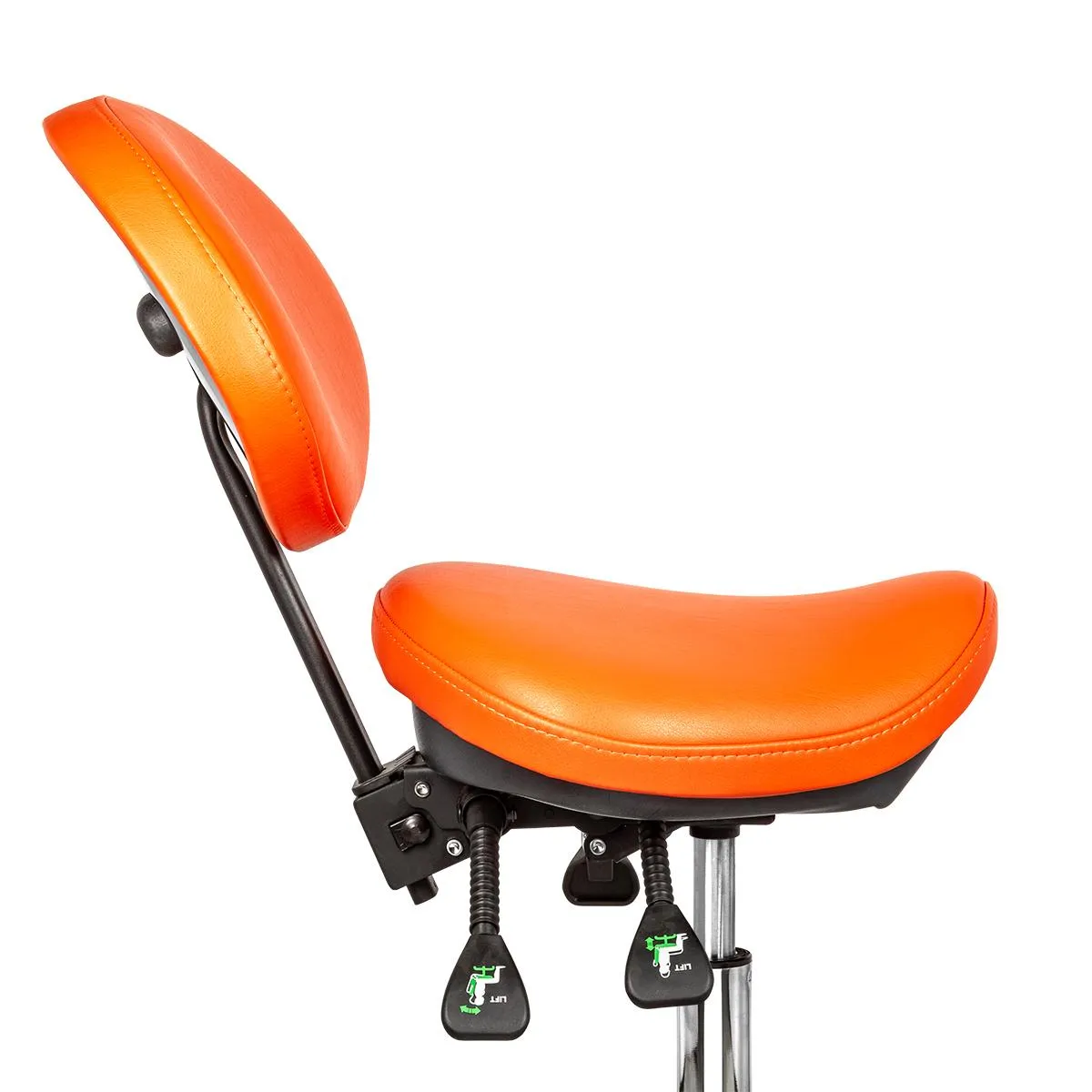 Стул-седло со спинкой Mercury