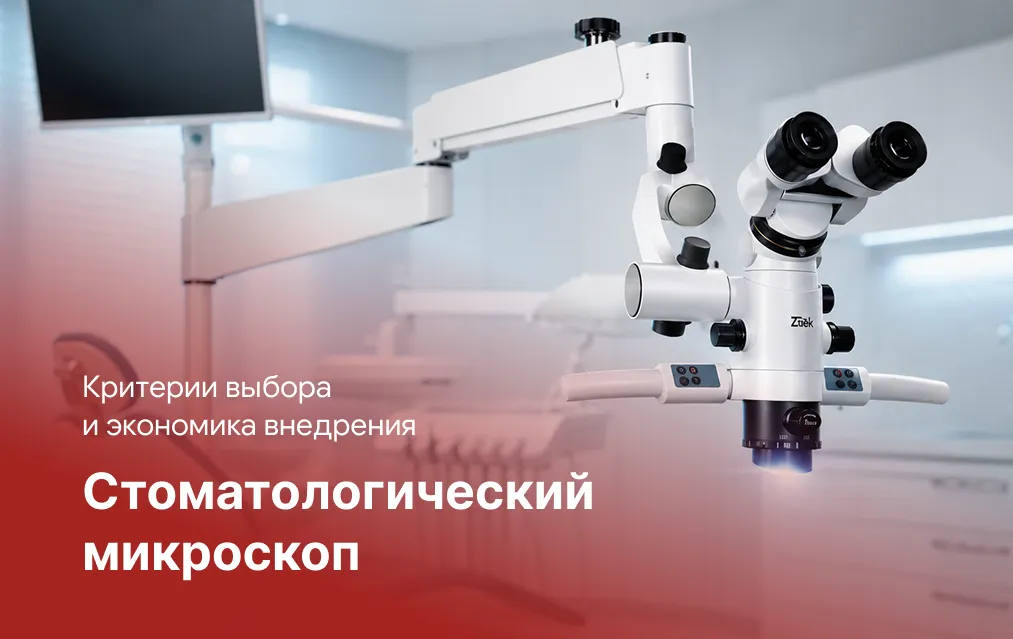 Стоматологический микроскоп: критерии выбора и экономика внедрения