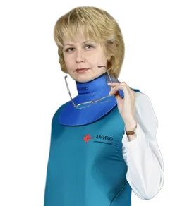 Воротник рентгенозащитный 0,35 Pb, резина, АМИКО