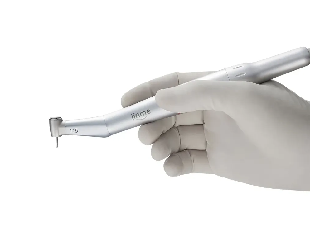 Угловой наконечник повышающий СА 1:5 со светом