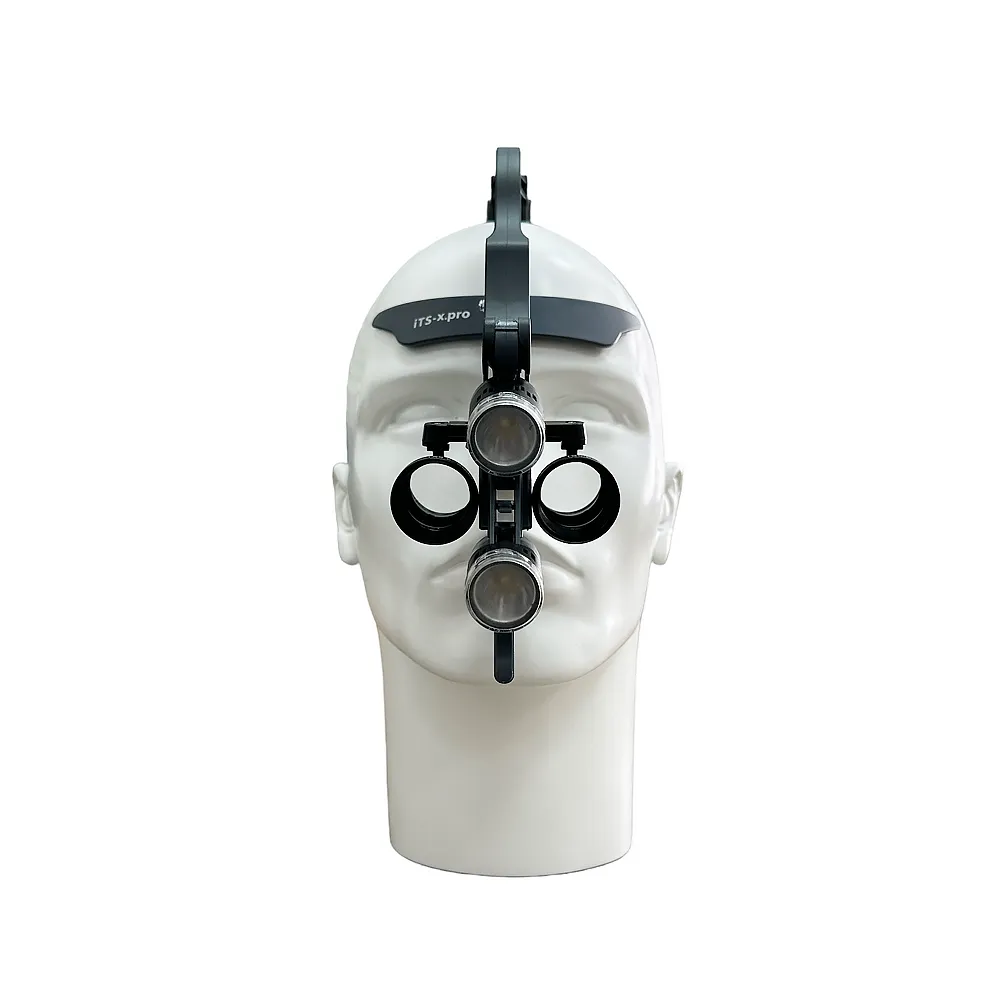 Осветитель iTS-12 NEW с бинокулярами 3,0х (Серый)