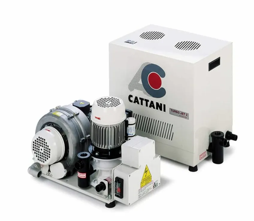 Стоматологический всасывающий насос Turbo-Jet 2 в корпусе