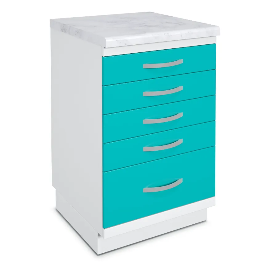 Тумба медицинская с ящиками ТМЯ-5.0 (на подиуме)