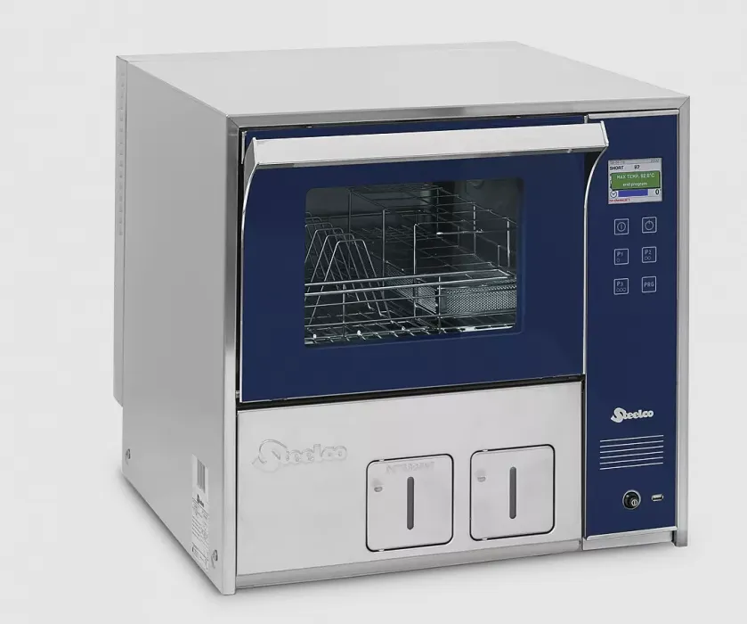 Моюще-дезинфицирующая машина DS 50 DRSD с с 2-мя автоматическими дозаторами дезсредства и умягчителем воды