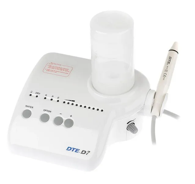 Ультразвуковой скалер DTE-D7 LED, 8 насадок в комплекте (ED1, GD1, GD4, GD5, GD6, PD1, PD3, PD4D)