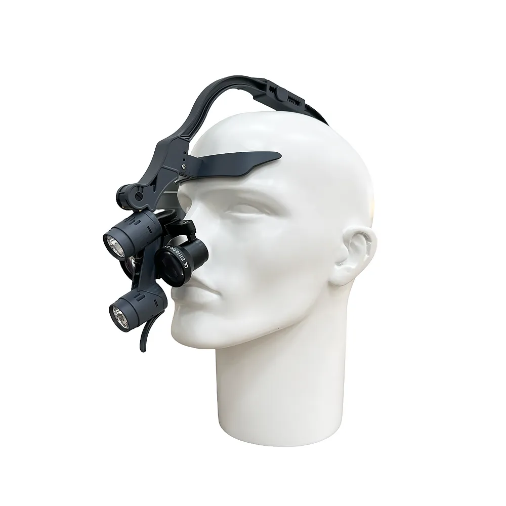 Осветитель iTS-12 NEW с бинокулярами 3,0х (Серый)