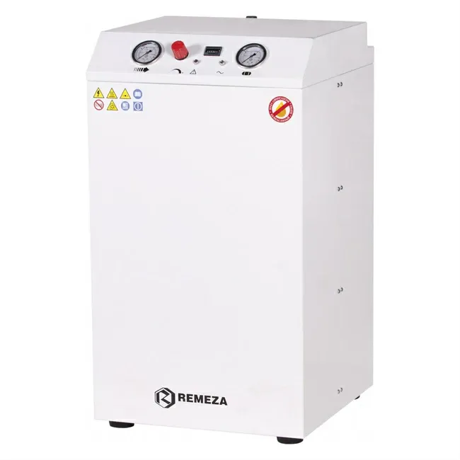 Компрессор Remeza КМ-24.OLD20КМ, на 2 установки, осушитель мембранный, с кожухом, 24 л, 160 л/мин