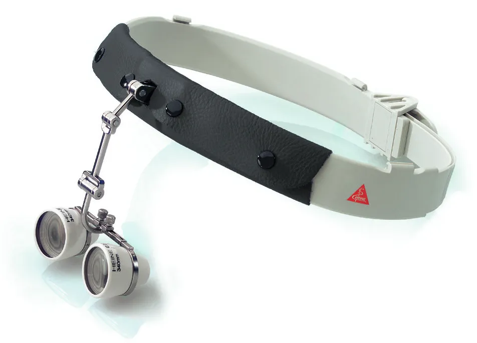 Бинокулярная лупа Heine С 2.3 с креплением на обруч