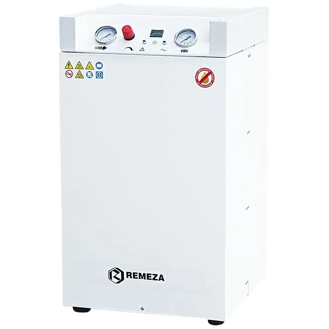Компрессор Remeza КМ-24.OLD15КМ, на 1 установку, осушитель мембранный, с кожухом, 24 л, 120 л/мин