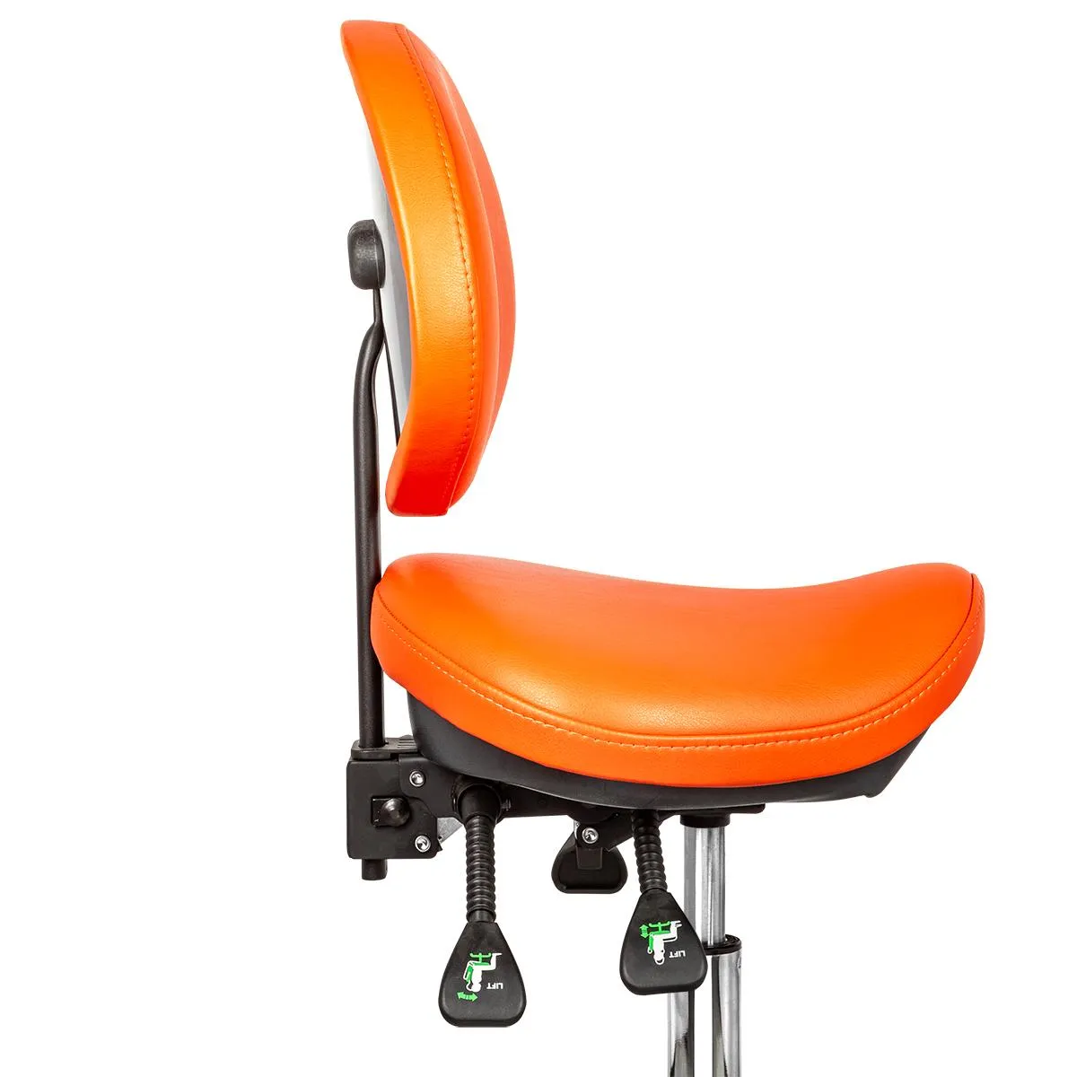 Стул-седло со спинкой Mercury