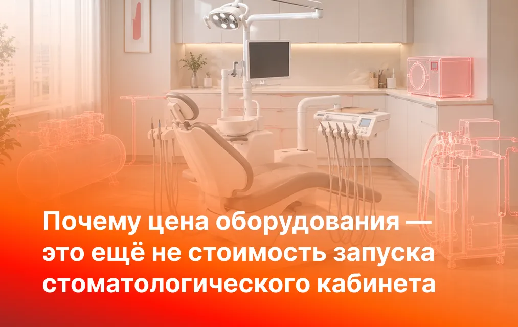 Почему цена оборудования — это ещё не стоимость запуска стоматологического кабинета