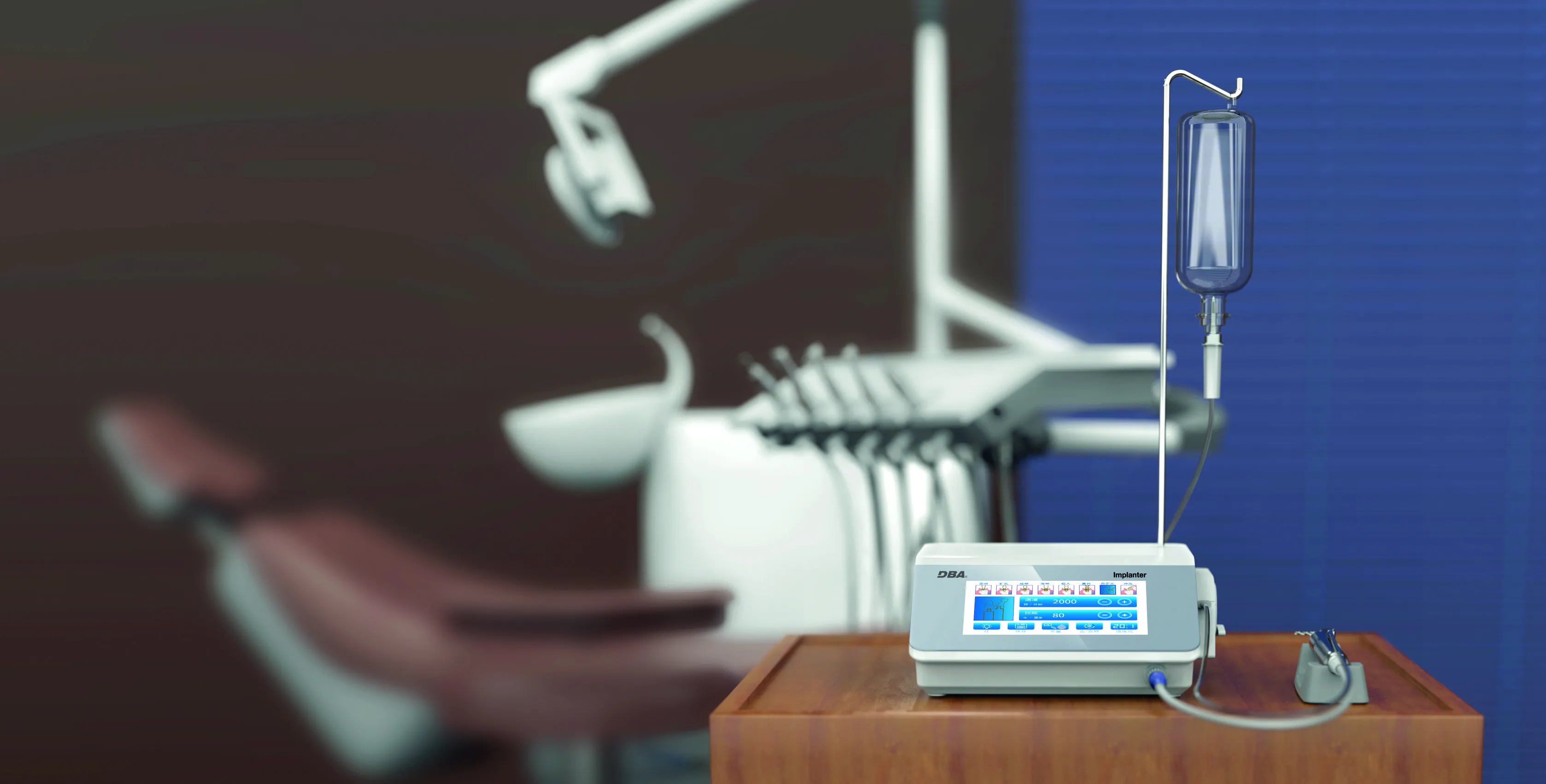 Физиодиспенсер Implanter LED с угловым наконечником WP-1