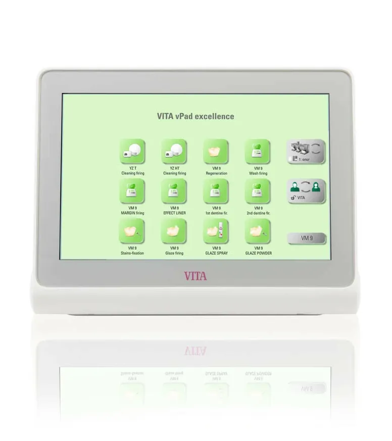 Панель управления vPad Excellence для управления 1-4 печами VITA Vacumat 6000M