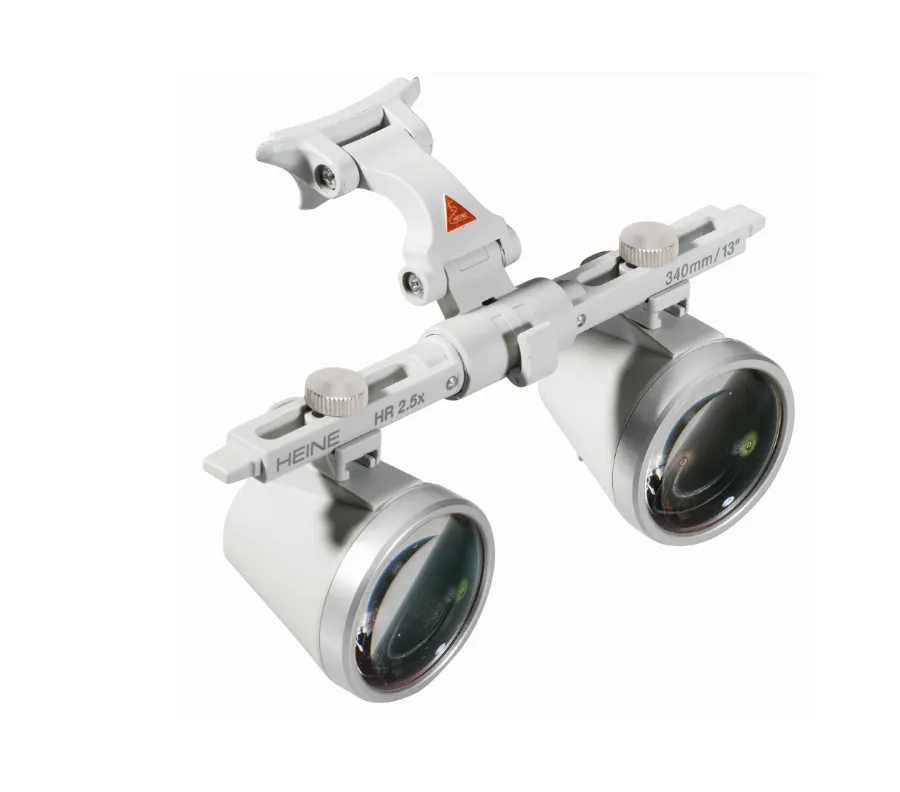Бинокулярная лупа Heine HR 2,5х на оправе типа шлем Professional L