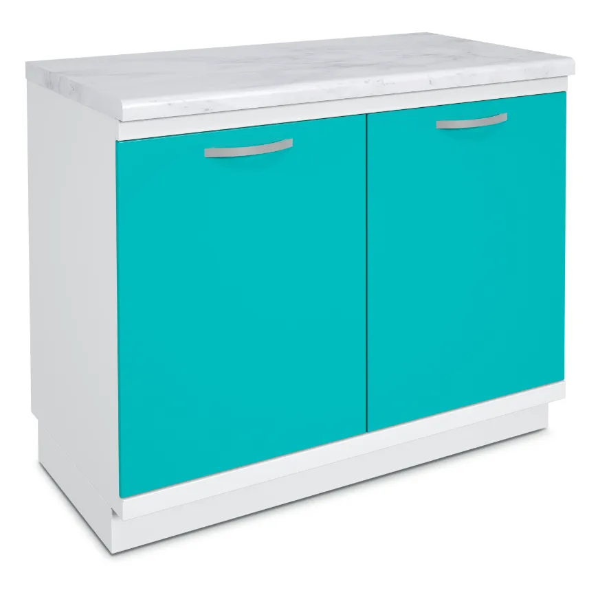 Тумба медицинская с полкой ТМД-2.0 (на подиуме)