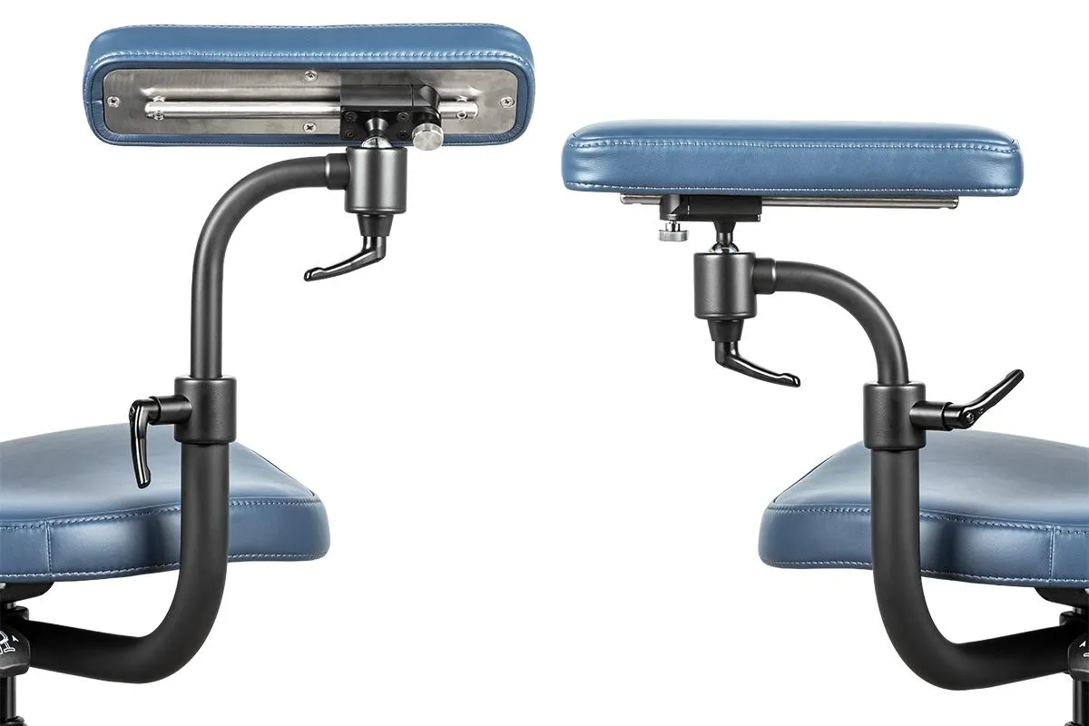 Стул микроскописта Mercury ELITE COMFORT Black