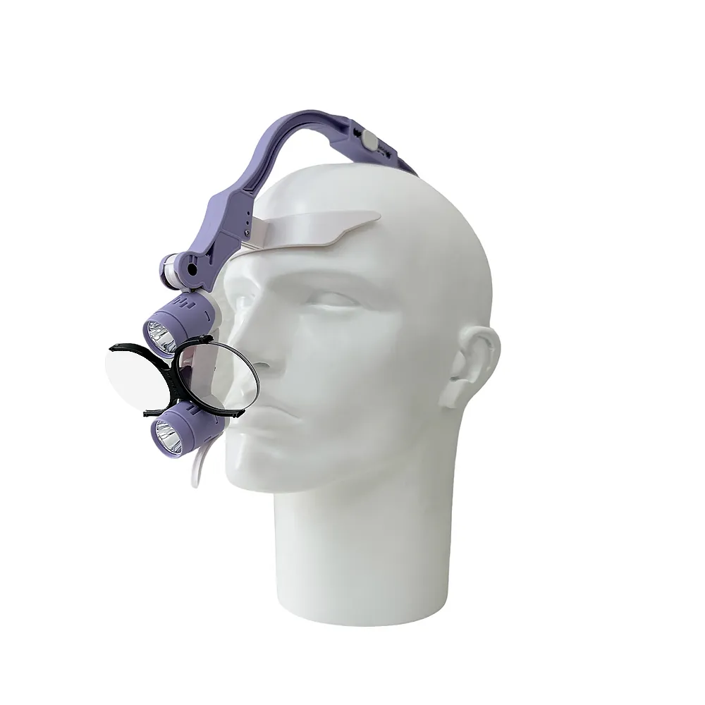 Осветитель iTS-11 NEW с линзами 1,5х (Сиреневый)