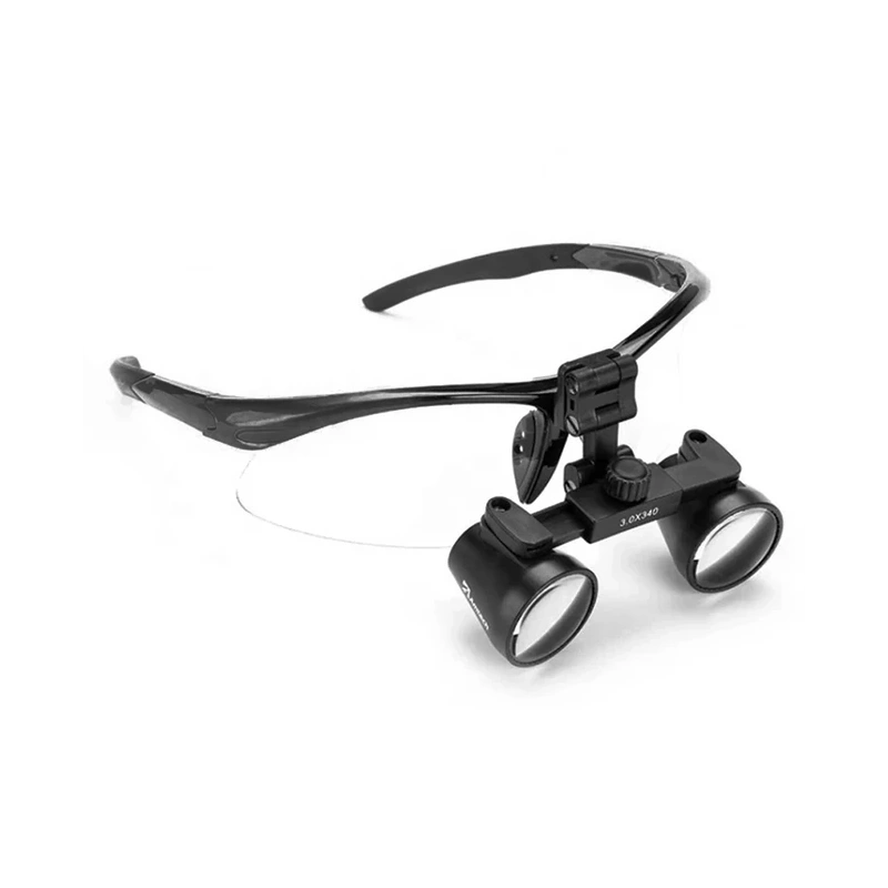 Amtech GL4 Sport 3.5 - бинокулярные лупы системы Flip-up на спортивной оправе, увеличение 3.5x | Amtech