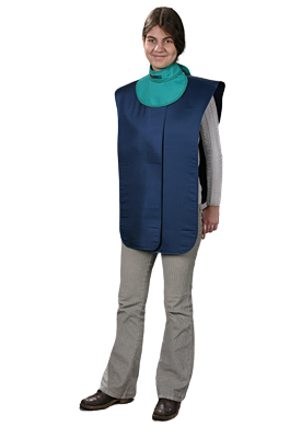 Фартук рентгенозащитный для пациента орто, двухсторонний 0,35 Pb, резина, АМИКО