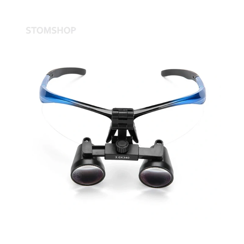 Amtech GL4 Sport 3.5 - бинокулярные лупы системы Flip-up на спортивной оправе, увеличение 3.5x | Amtech