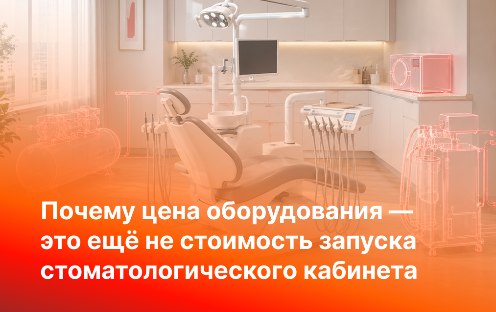 Почему цена оборудования — это ещё не стоимость запуска стоматологического кабинета