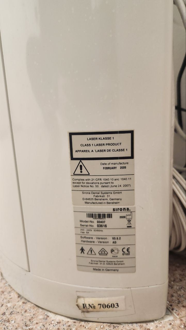 Компьютерный томограф Sirona Galileos (15х15 cm) б/у